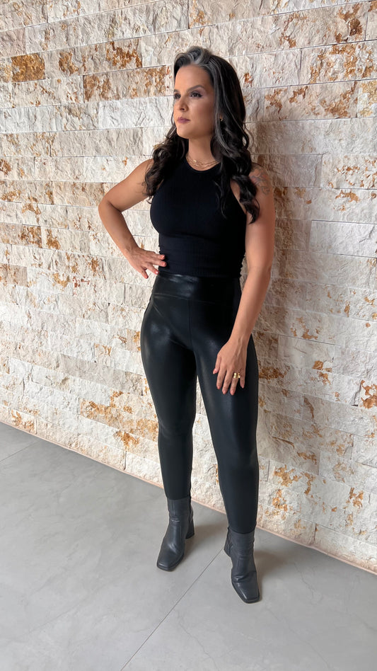 Calça Lipo Resinada - Preto 5131