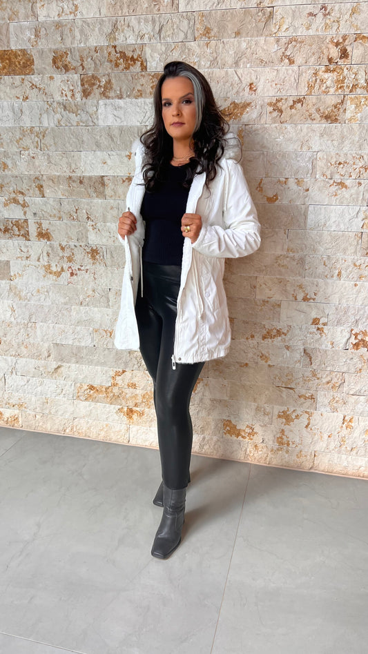 Parka Capuz Dupla Face SAF- Off White 5190