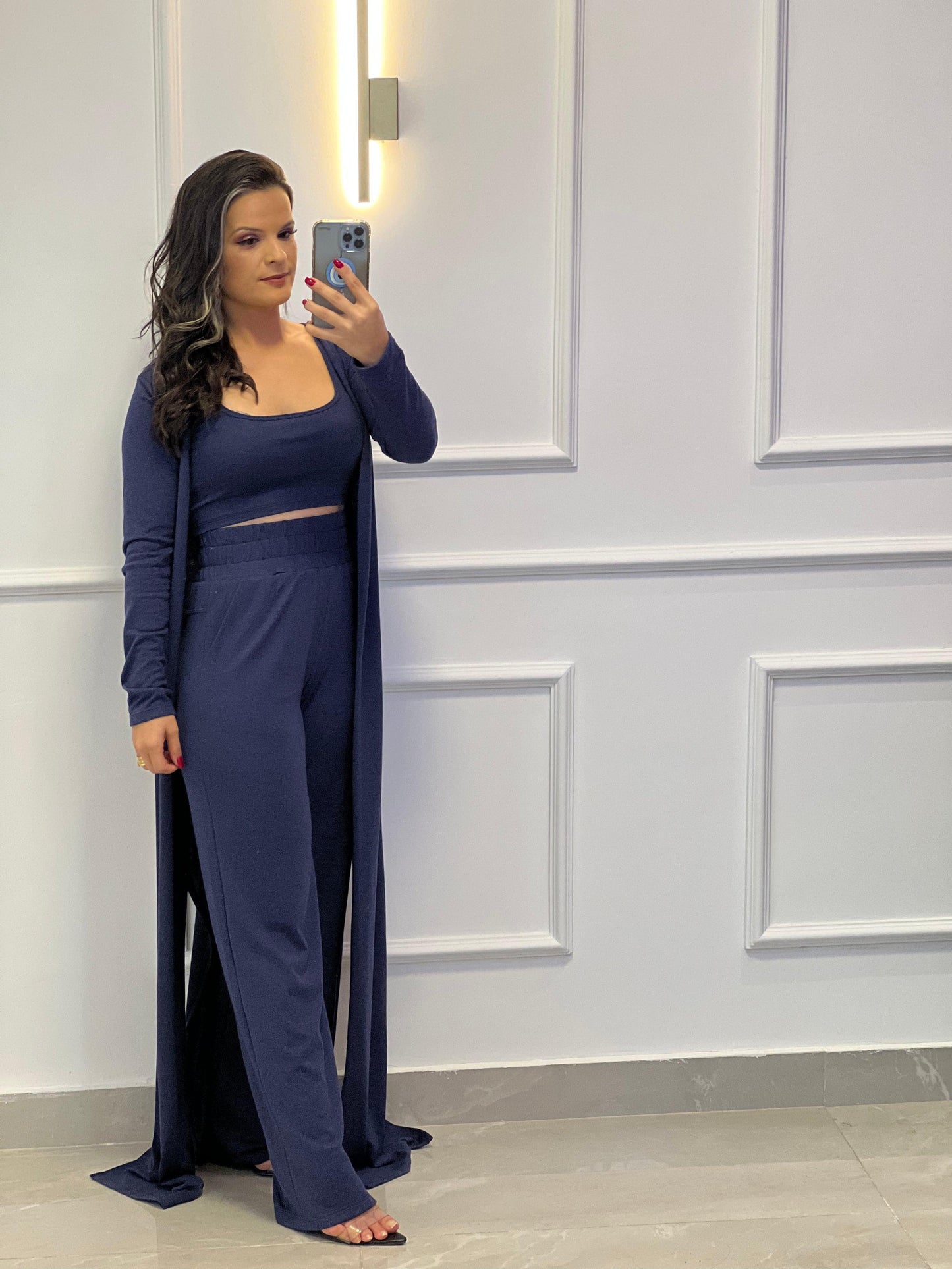 Long Merge 3 Piece Set - Blue