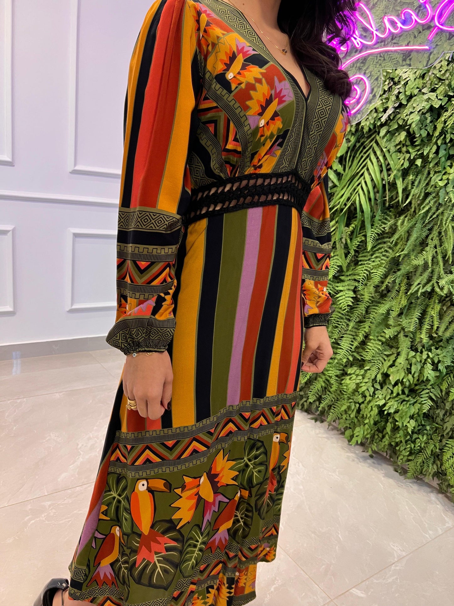 Tucano Tricot Midi Dress - Printed