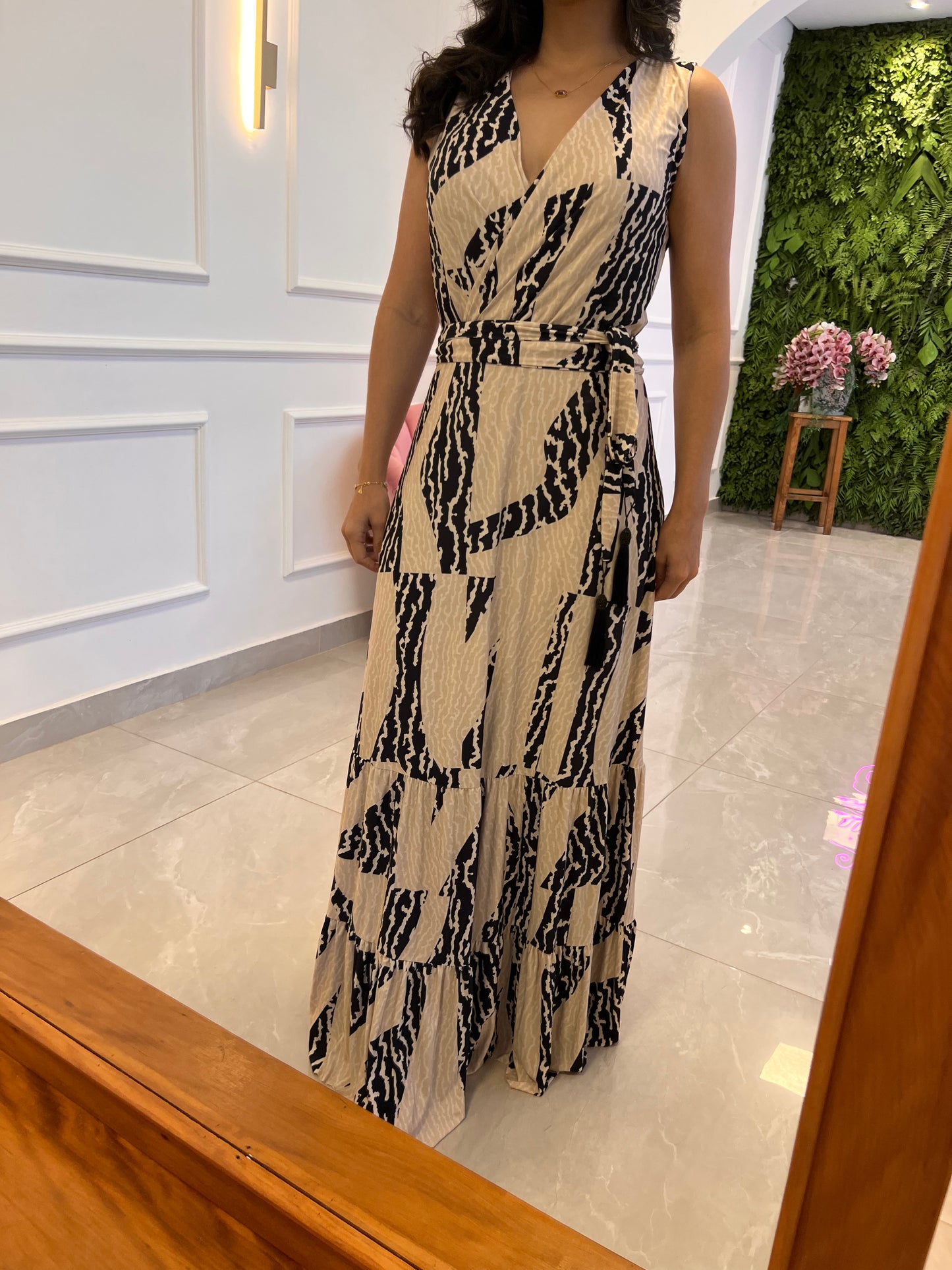 Vestido longo PB Ipanema Jersey - Estampado