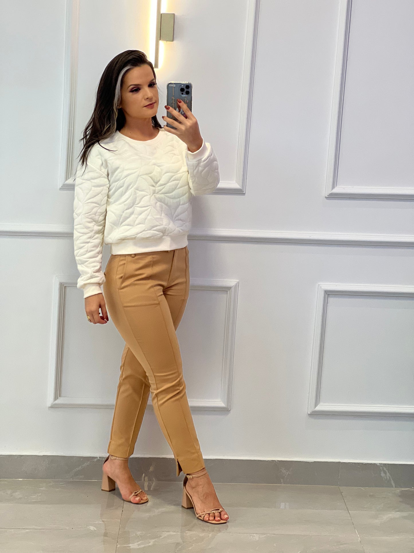 Moletinho Matelacê Blouse - Off
