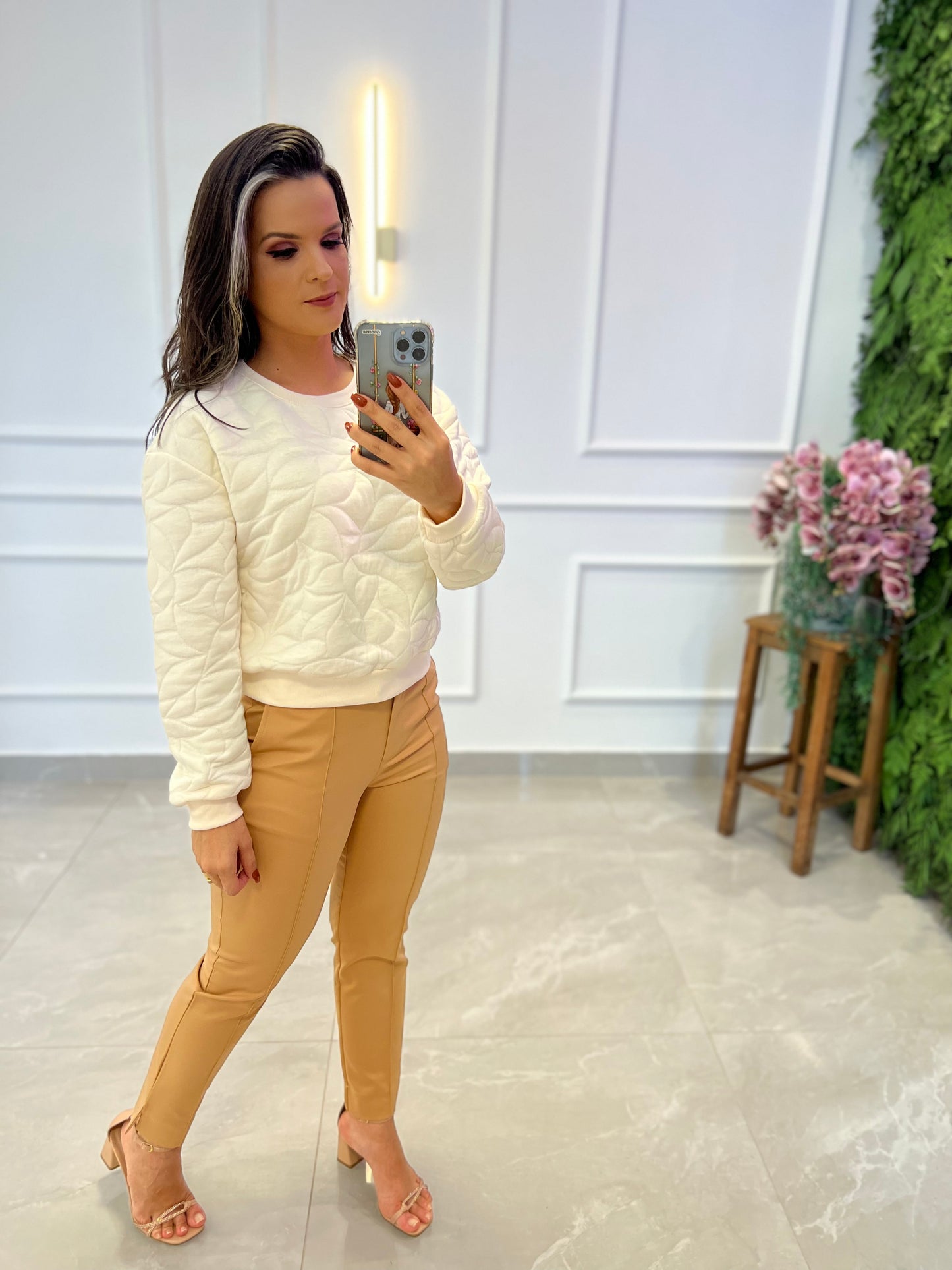 Moletinho Matelacê Blouse - Off