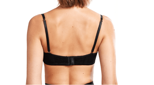 Shades Glossy Bra - Black