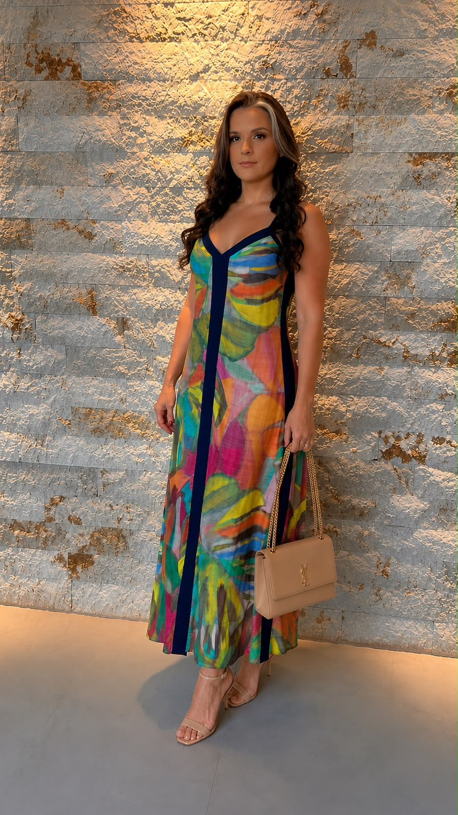 Vestido Midi Color PIS- Estampado 5939