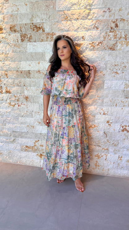 Conjunto saia cropped ombro folhagem 

ref : 6024