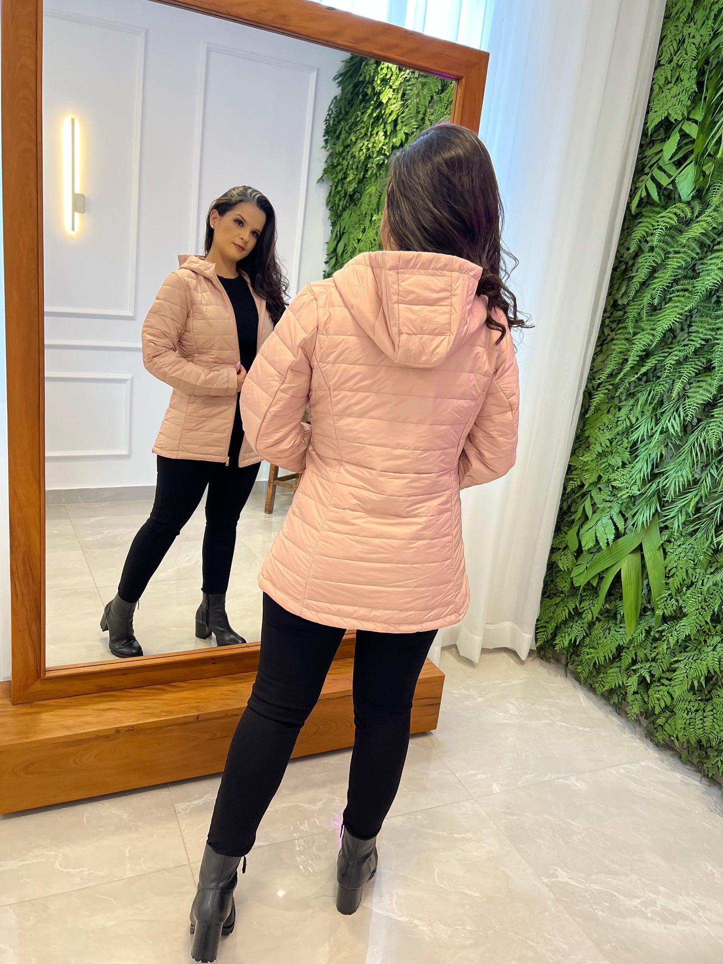 Jaqueta Bomber Media - Rose 4077