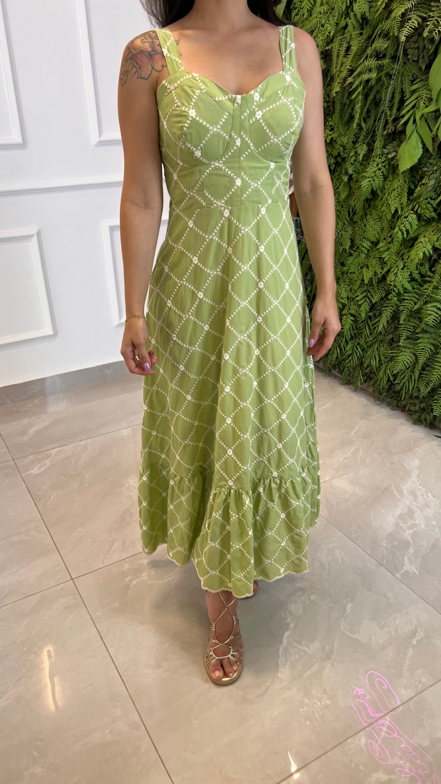 Vestido Midi Lesie - Verde 4967